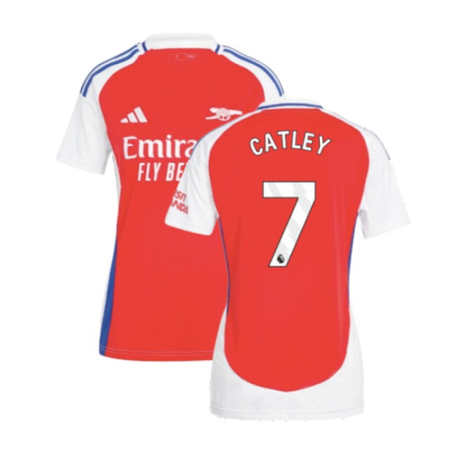 2024-2025 Arsenal Home Shirt (Womens) (Catley 7) — Buy Online