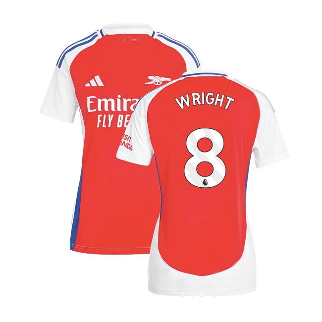 2024-2025 Arsenal Home Shirt (Womens) (Wright 8) — Shop Now