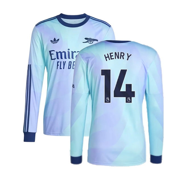 2024-2025 Arsenal Long Sleeve Third Shirt (Henry 14) — Shop Online
