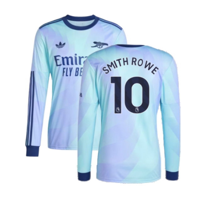 2024-2025 Arsenal Long Sleeve Third Shirt (Smith Rowe 10) — Buy Online