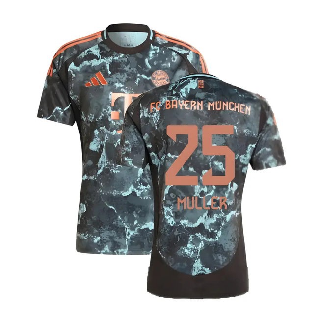 2024-2025 Bayern Munich Away Shirt (Muller 25) — Buy Now