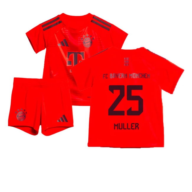 2024-2025 Bayern Munich Home Baby Kit (Muller 25) — Buy Now