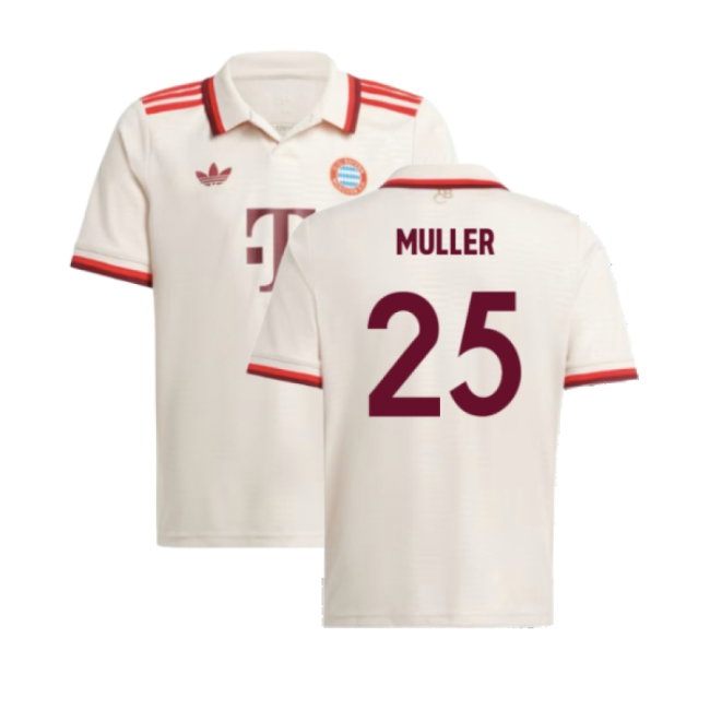 2024-2025 Bayern Munich Third Shirt (Kids) (Muller 25) — Shop Online