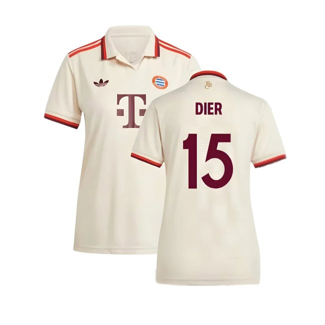 2024-2025 Bayern Munich Third Shirt (Womens) (Dier 15) — Buy Online