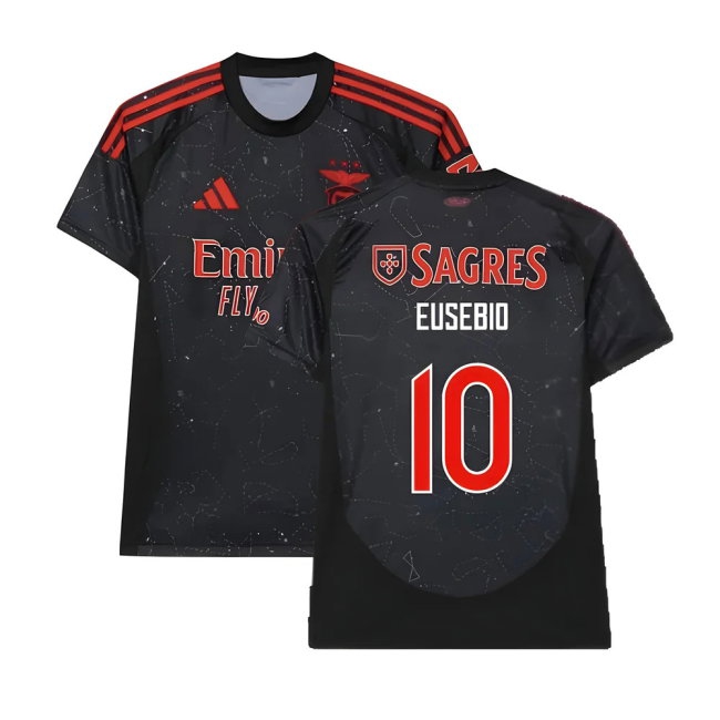2024-2025 Benfica Away Shirt (Eusebio 10) — Buy Online