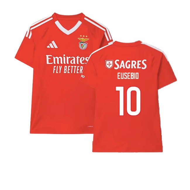 2024-2025 Benfica Home Shirt (Eusebio 10) — Buy Now