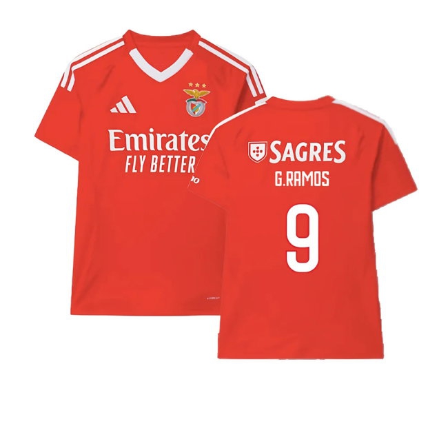 2024-2025 Benfica Home Shirt (G.Ramos 9) — Buy Now