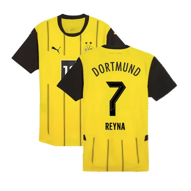2024-2025 Borussia Dortmund Player Version Home Shirt (Reyna 7) — Buy Online