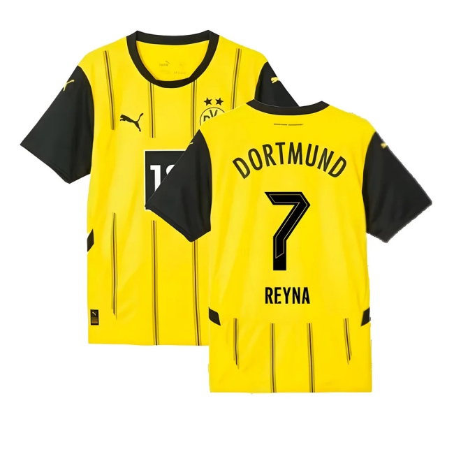 2024-2025 Borussia Dortmund Home Shirt (Reyna 7) — Buy Now