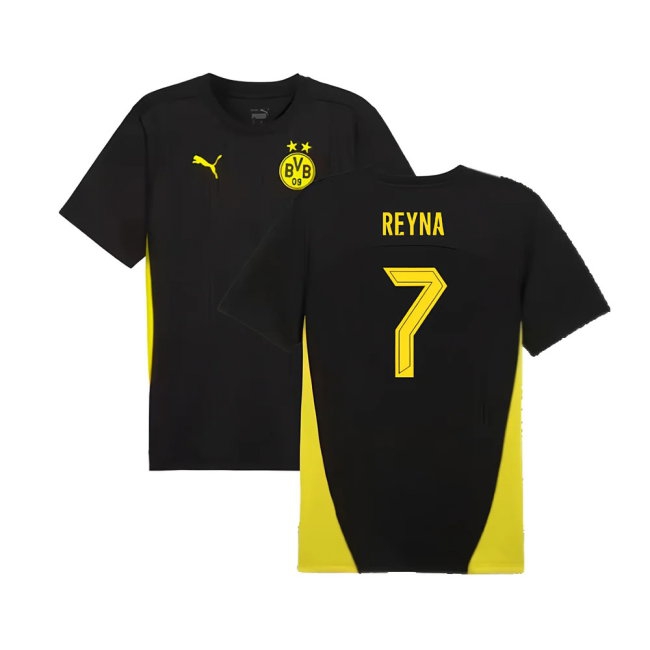 2024-2025 Borussia Dortmund Training Shirt (Black) (Reyna 7) — Buy Online