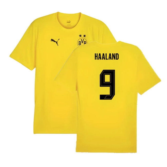 2024-2025 Borussia Dortmund Training Shirt (Yellow) - Kids (Haaland 9) — Shop Online