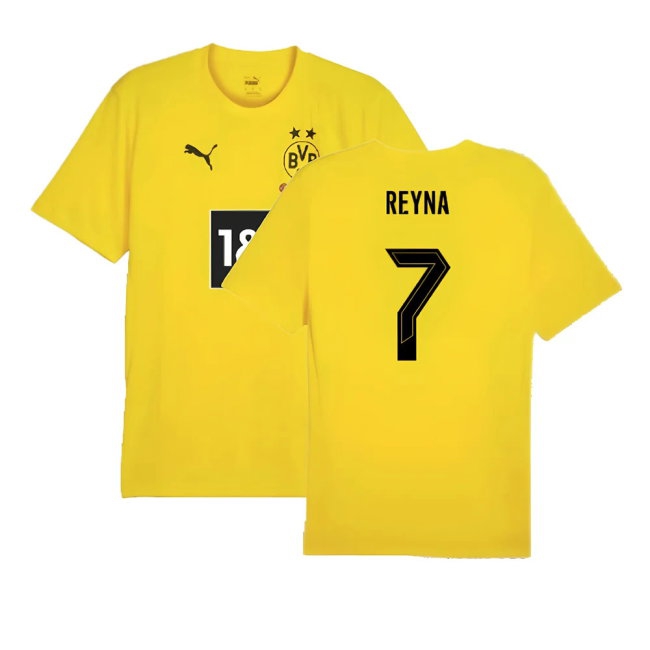 2024-2025 Borussia Dortmund Training Shirt (Yellow) (Reyna 7) — Buy Online