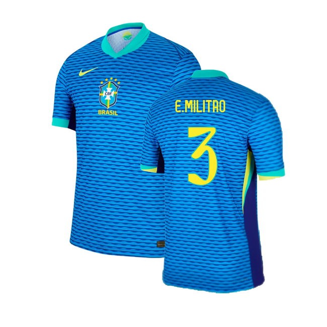 2024-2025 Brazil Away Match Shirt (E.Militao 3)