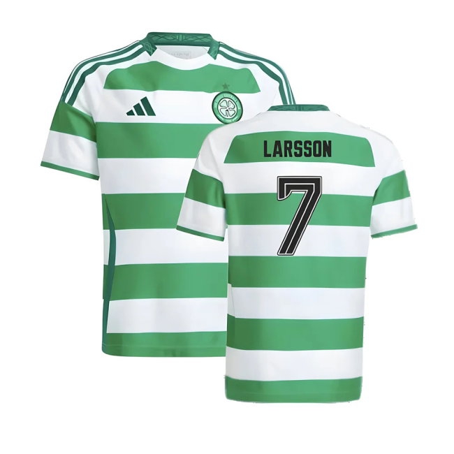 2024-2025 Celtic Home Shirt (Kids) (Larsson 7)