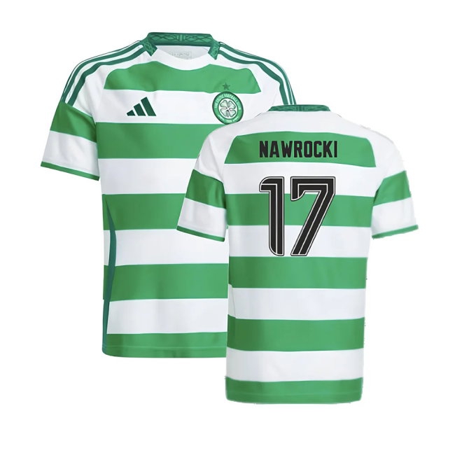 2024-2025 Celtic Home Shirt (Kids) (Nawrocki 17) — Buy Online