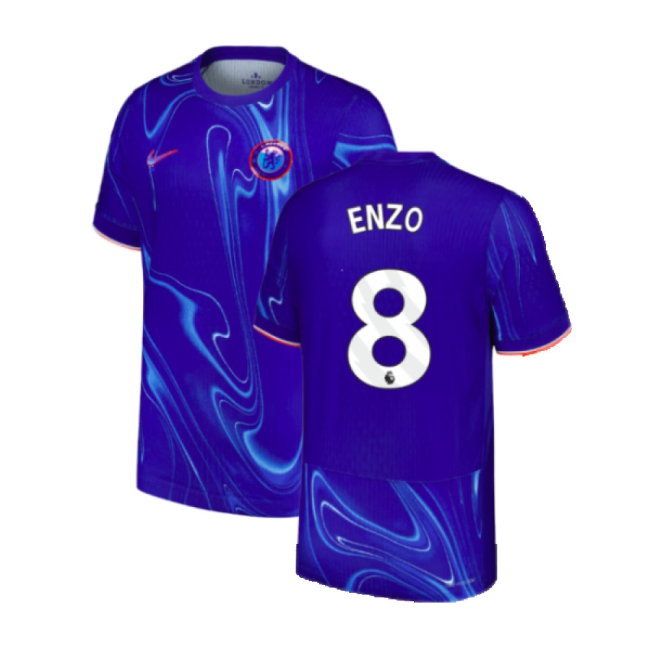 2024-2025 Chelsea Home Player Version Dri-Fit ADV Shirt (Enzo 8) — Buy Online