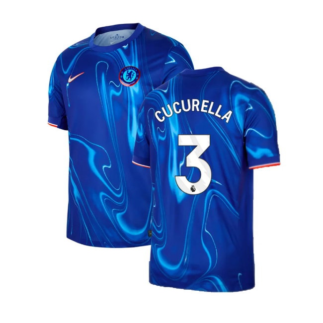 2024-2025 Chelsea Home Shirt (Cucurella 3) — Shop Online