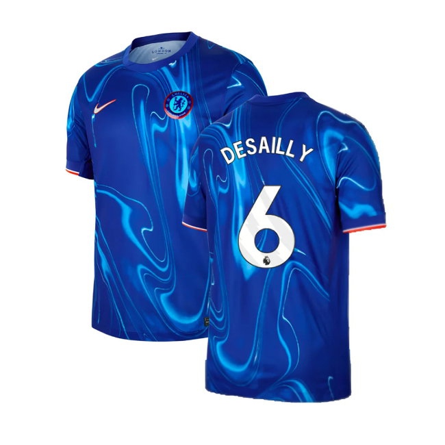2024-2025 Chelsea Home Shirt (Desailly 6) — Shop Now