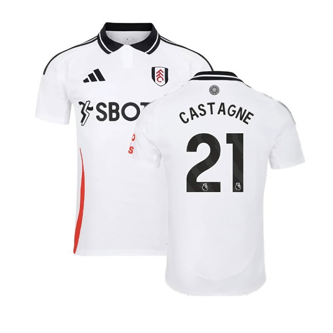 2024-2025 Fulham Home Shirt (Castagne 21) — Shop Online