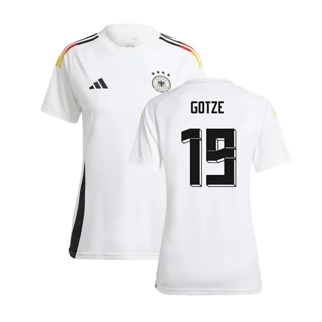 2024-2025 Germany Home Fan Shirt (Ladies) (Gotze 19) — Shop Online