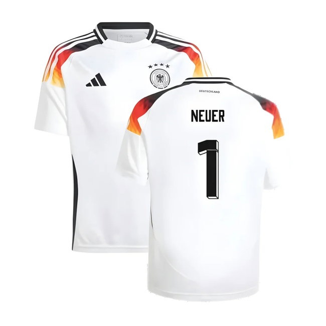 2024-2025 Germany Home Shirt (Kids) (Neuer 1) — Buy Online