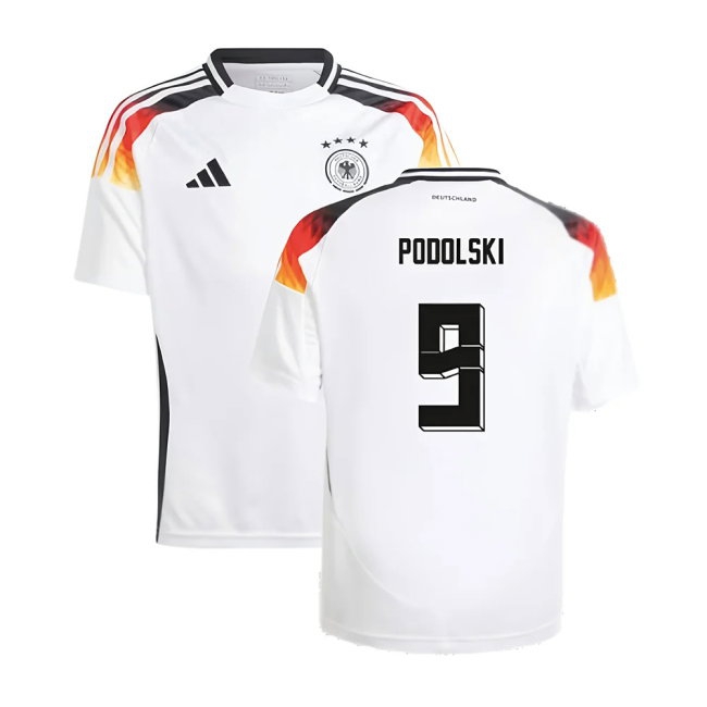 2024-2025 Germany Home Shirt (Kids) (Podolski 9) — Buy Now