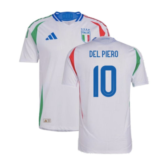 2024-2025 Italy Player Version Away Shirt (DEL PIERO 10) — Buy Now