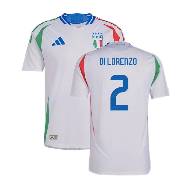 2024-2025 Italy Player Version Away Shirt (DI LORENZO 2) — Shop Online