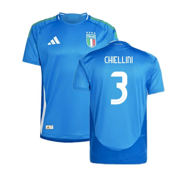 2024-2025 Italy Player Version Home Shirt (CHIELLINI 3) — Buy Online