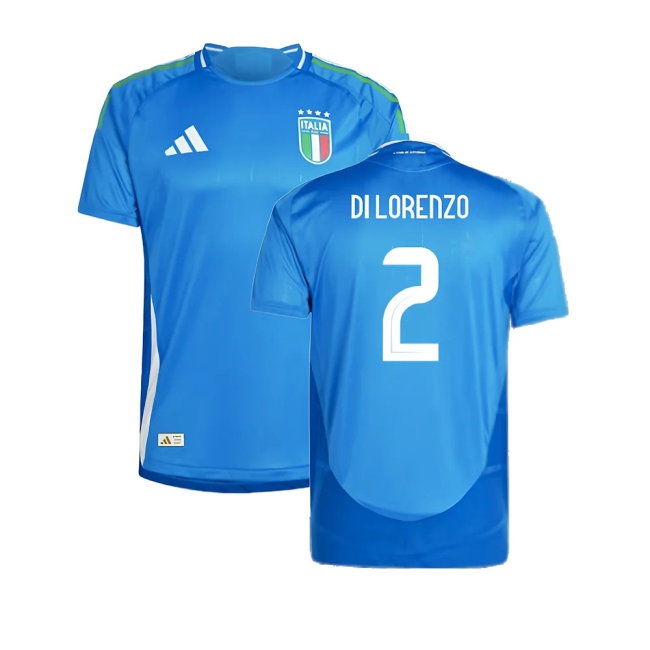 2024-2025 Italy Player Version Home Shirt (DI LORENZO 2) — Shop Now