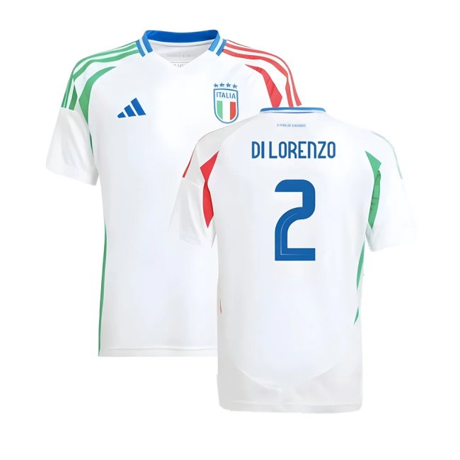 2024-2025 Italy Away Shirt (Kids) (DI LORENZO 2) — Shop Online
