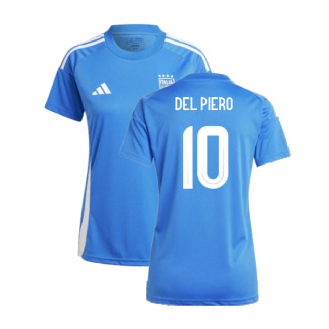 2024-2025 Italy Home Fan Jersey (Ladies) (DEL PIERO 10) — Buy Now