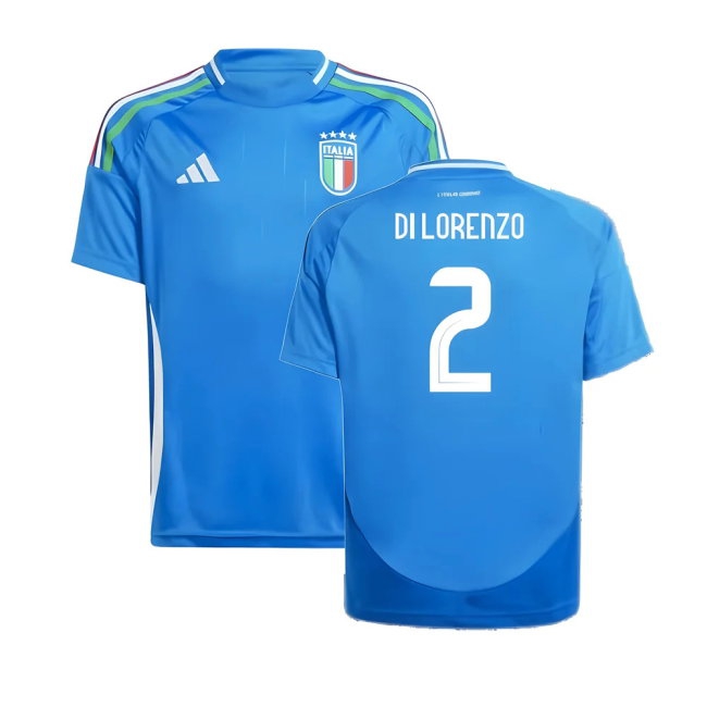 2024-2025 Italy Home Shirt (Kids) (DI LORENZO 2) — Shop Online