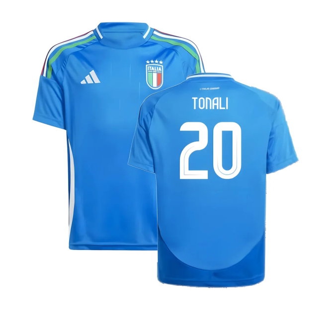 2024-2025 Italy Home Shirt (Kids) (TONALI 20) — Shop Online