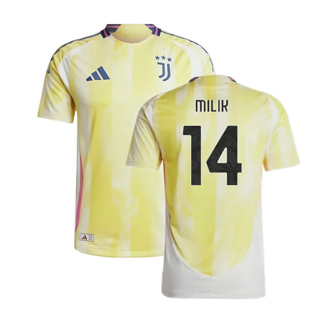 2024-2025 Juventus Player Version Away Shirt (Milik 14) — Shop Now