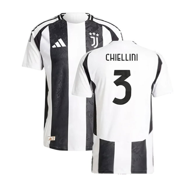 2024-2025 Juventus Player Version Home Shirt (Chiellini 3) — Buy Now