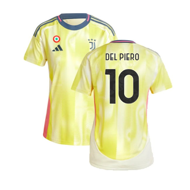 2024-2025 Juventus Away Shirt (Womens) (Del Piero 10) — Shop Online