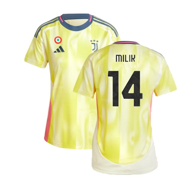 2024-2025 Juventus Away Shirt (Womens) (Milik 14) — Shop Online
