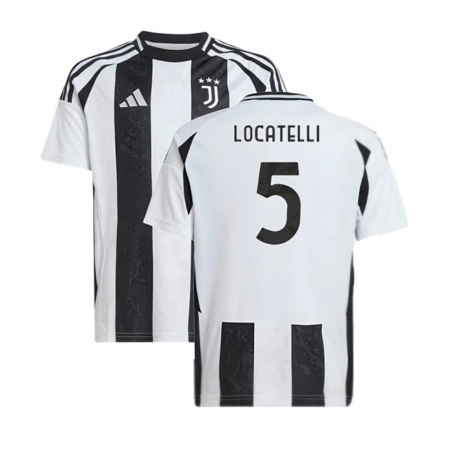 2024-2025 Juventus Home Shirt (Kids) (Locatelli 5) — Buy Online