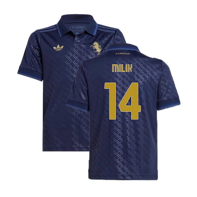 2024-2025 Juventus Third Shirt (Kids) (Milik 14) — Shop Online