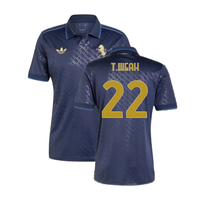 2024-2025 Juventus Third Shirt (T.Weah 22) — Shop Online