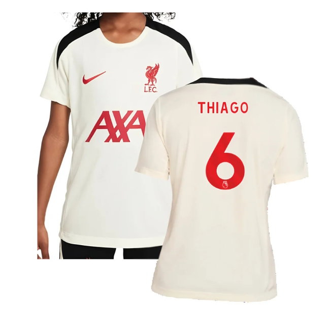 2024-2025 Liverpool Strike SE Training Top (Coconut Milk) - Kids (Thiago 6) — Buy Now