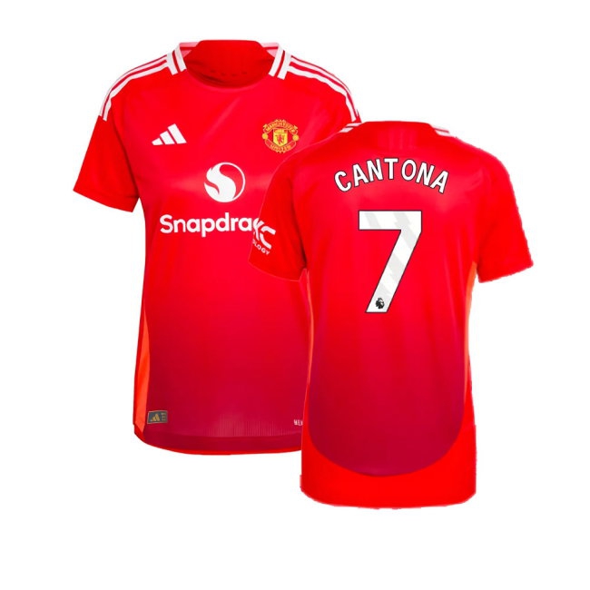 2024-2025 Man Utd Player Version Home Shirt (Womens) (Cantona 7) — Shop Online