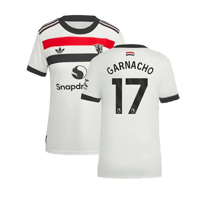 2024-2025 Man Utd Player Version Third Shirt (Womens) (Garnacho 17) — Buy Now