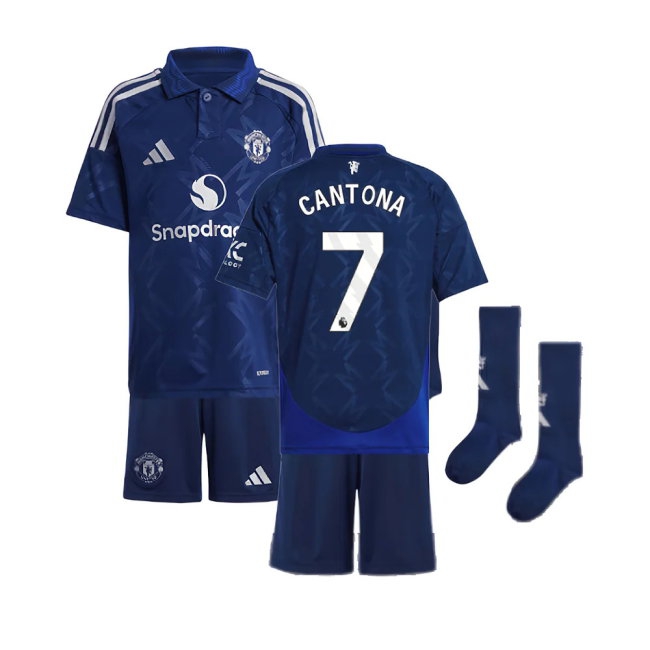 2024-2025 Man Utd Away Mini Kit (Cantona 7) — Buy Online
