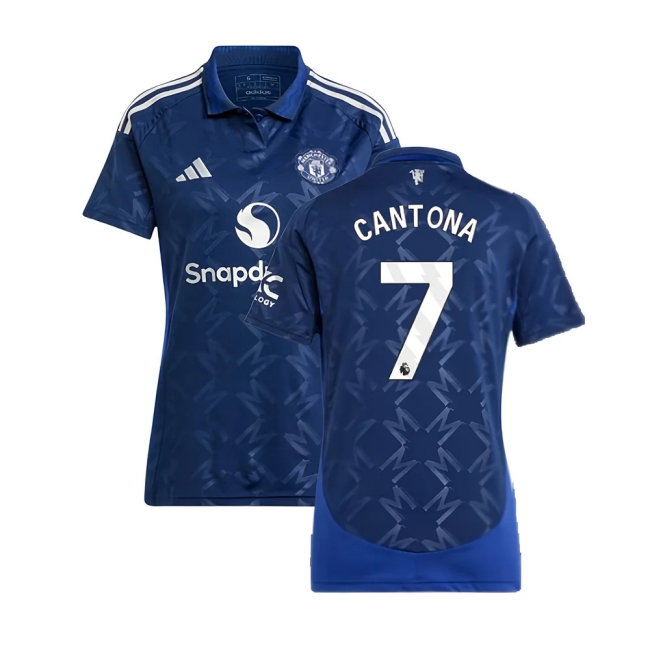2024-2025 Man Utd Away Shirt (Womens) (Cantona 7) — Buy Now