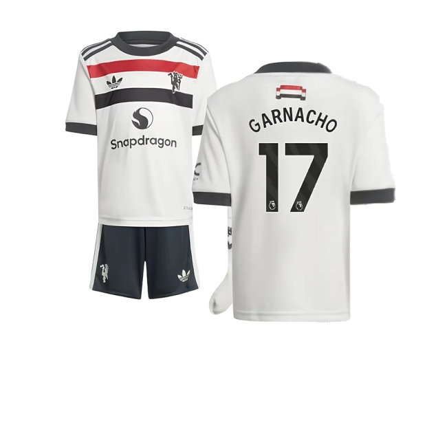 2024-2025 Man Utd Third Mini Kit (Garnacho 17) — Buy Online
