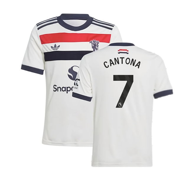 2024-2025 Man Utd Third Shirt (Kids) (Cantona 7) — Shop Online