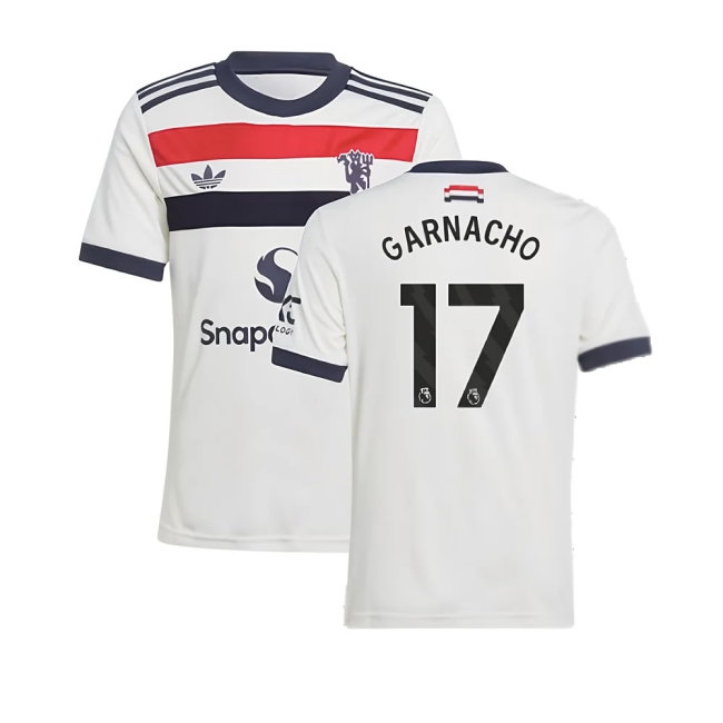 2024-2025 Man Utd Third Shirt (Kids) (Garnacho 17) — Buy Online