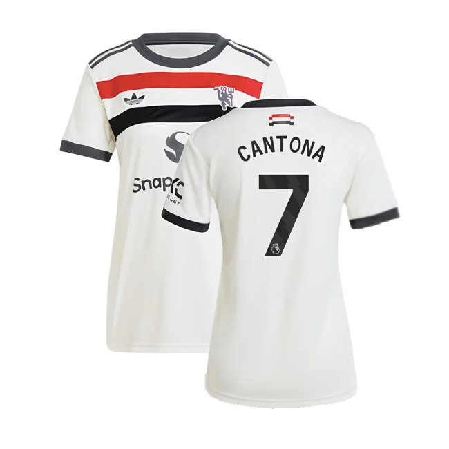 2024-2025 Man Utd Third Shirt (Womens) (Cantona 7) — Shop Now